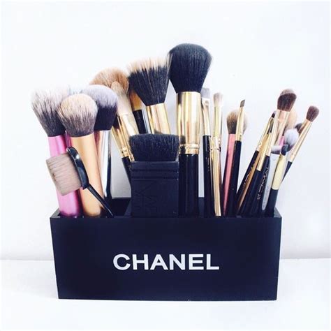 chanel acrylic brush holder|Chanel makeup brushes selfridges.